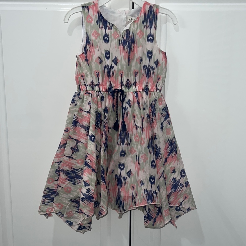 Toddler girl Artisan NY scalloped sleeveless dress